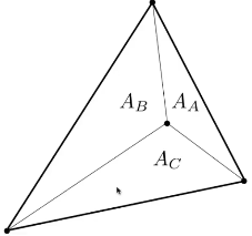 中心坐标计算示意图